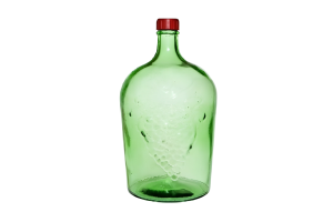 Бутыль "Виноград" зеленая ТО d38 3л.