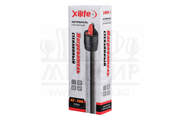 Нагреватель стеклянный для браги Xilife "AT-700"