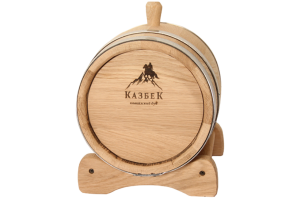 Бочка дубовая Казбек, 10 л.